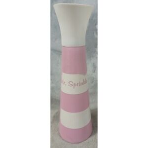 Vintage 1950s Pink Mr Sprinkle Plastic Laundry Bottle Mid Century Kitsch Ironing